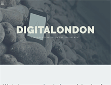 Tablet Screenshot of digitalondon.com